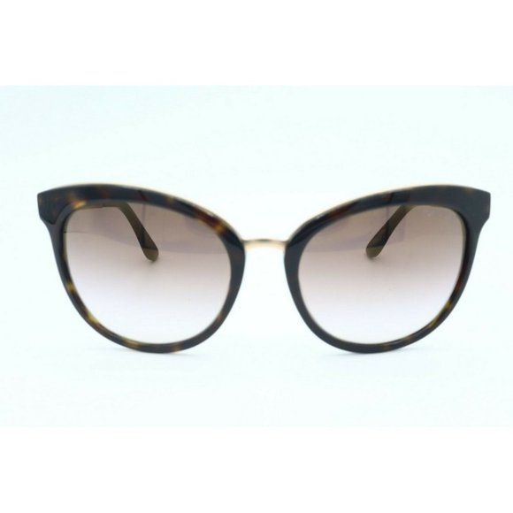 New Tom Ford Emma TF 461 52G Cat Eye Havana Sunglasses Brown Gradient Lenses (B) main image 5